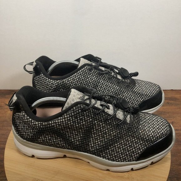 dr comfort Other - Dr. Comfort Jason Men Size 10.5 Wide W Black White Casual Diabetic Shoes